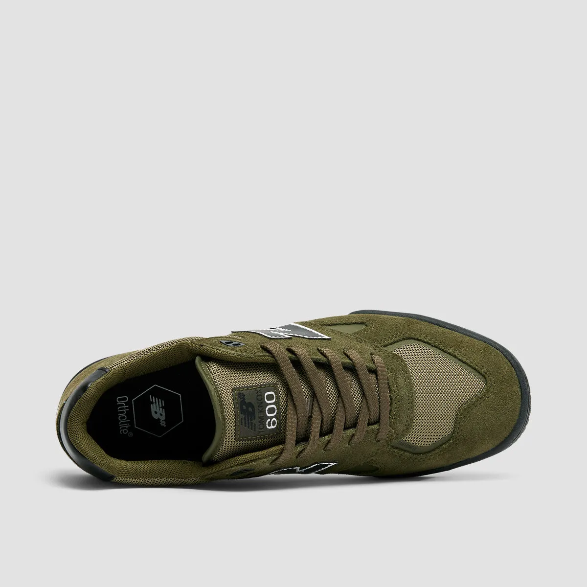 New Balance Numeric 600 Tom Knox Shoes - Olive/Black