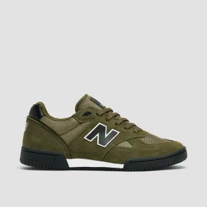 New Balance Numeric 600 Tom Knox Shoes - Olive/Black