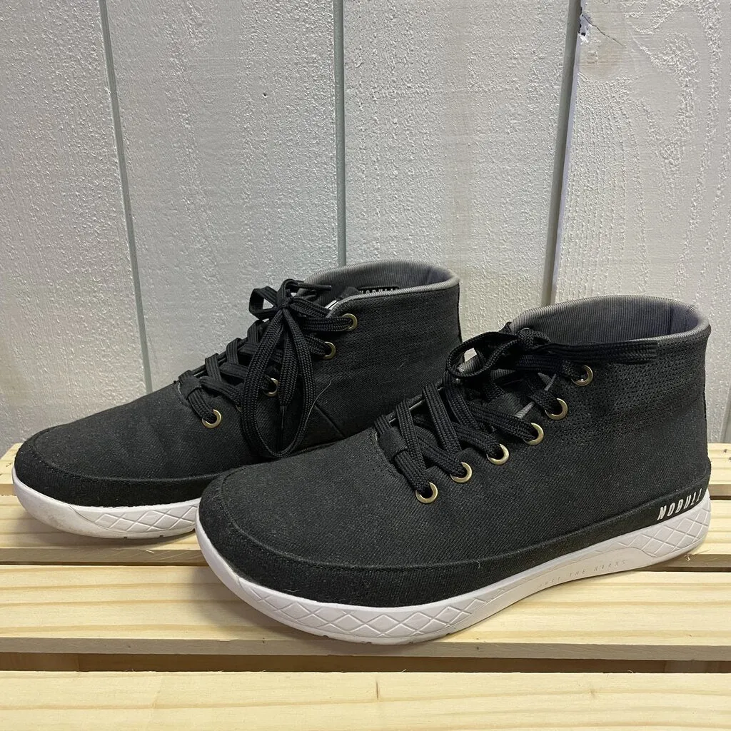 NOBULL Canvas Trainer Mid Top Sneakers - Size 8