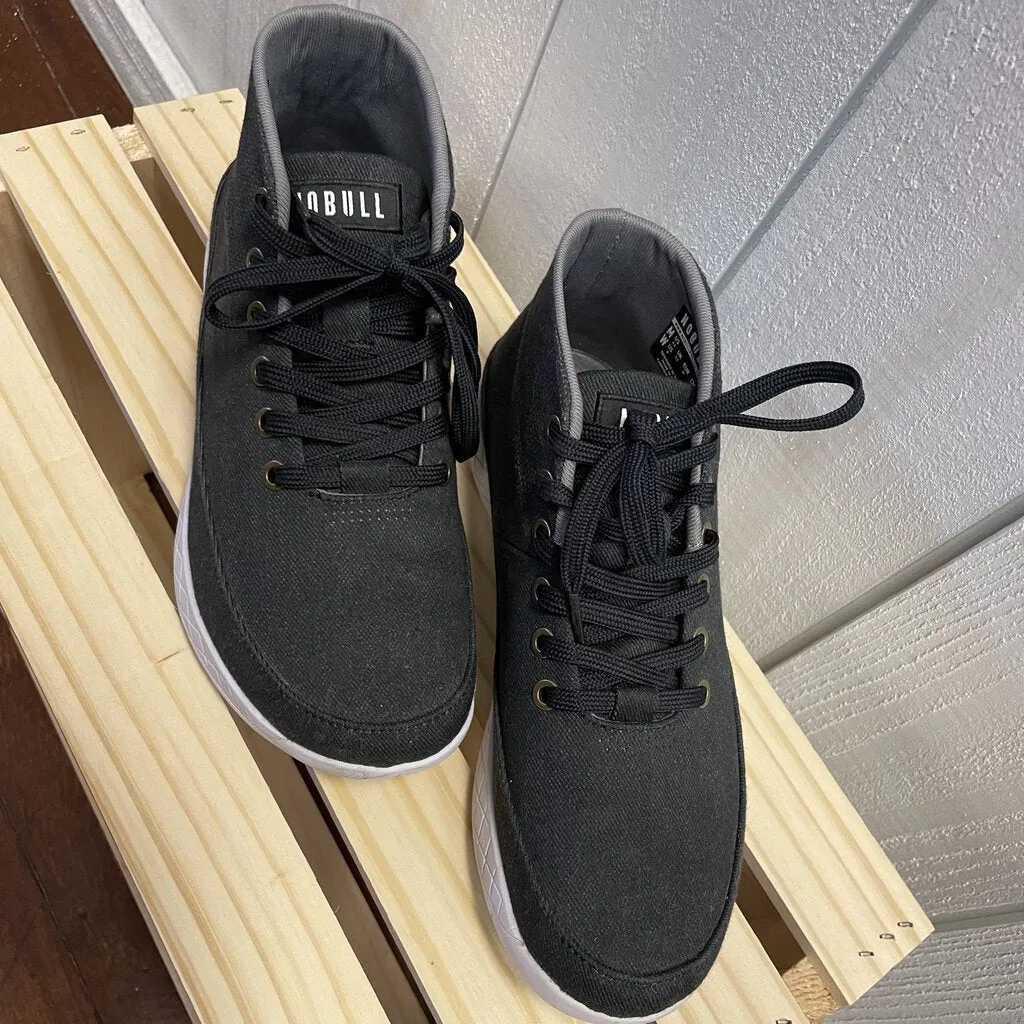 NOBULL Canvas Trainer Mid Top Sneakers - Size 8