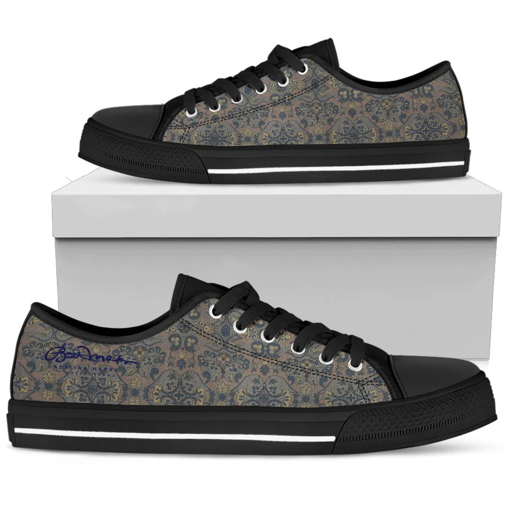 Not Quite Paisley Low Top Sneakers