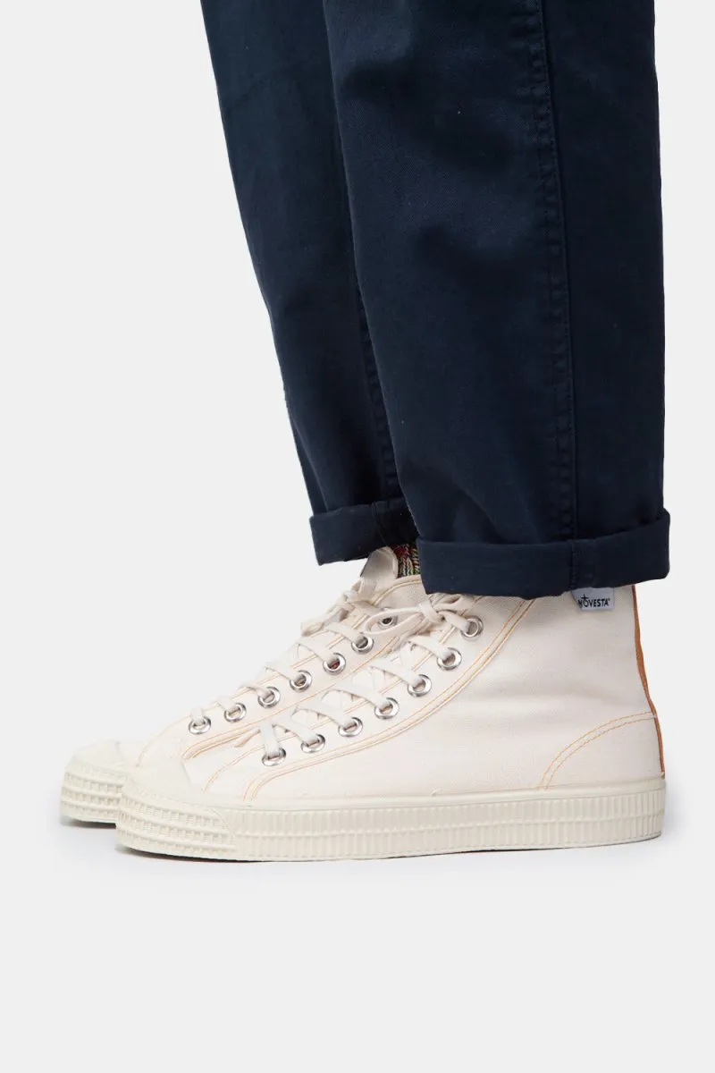 Novesta Star Dribble Contrast Stitching (Beige/Seldova/Ecru)