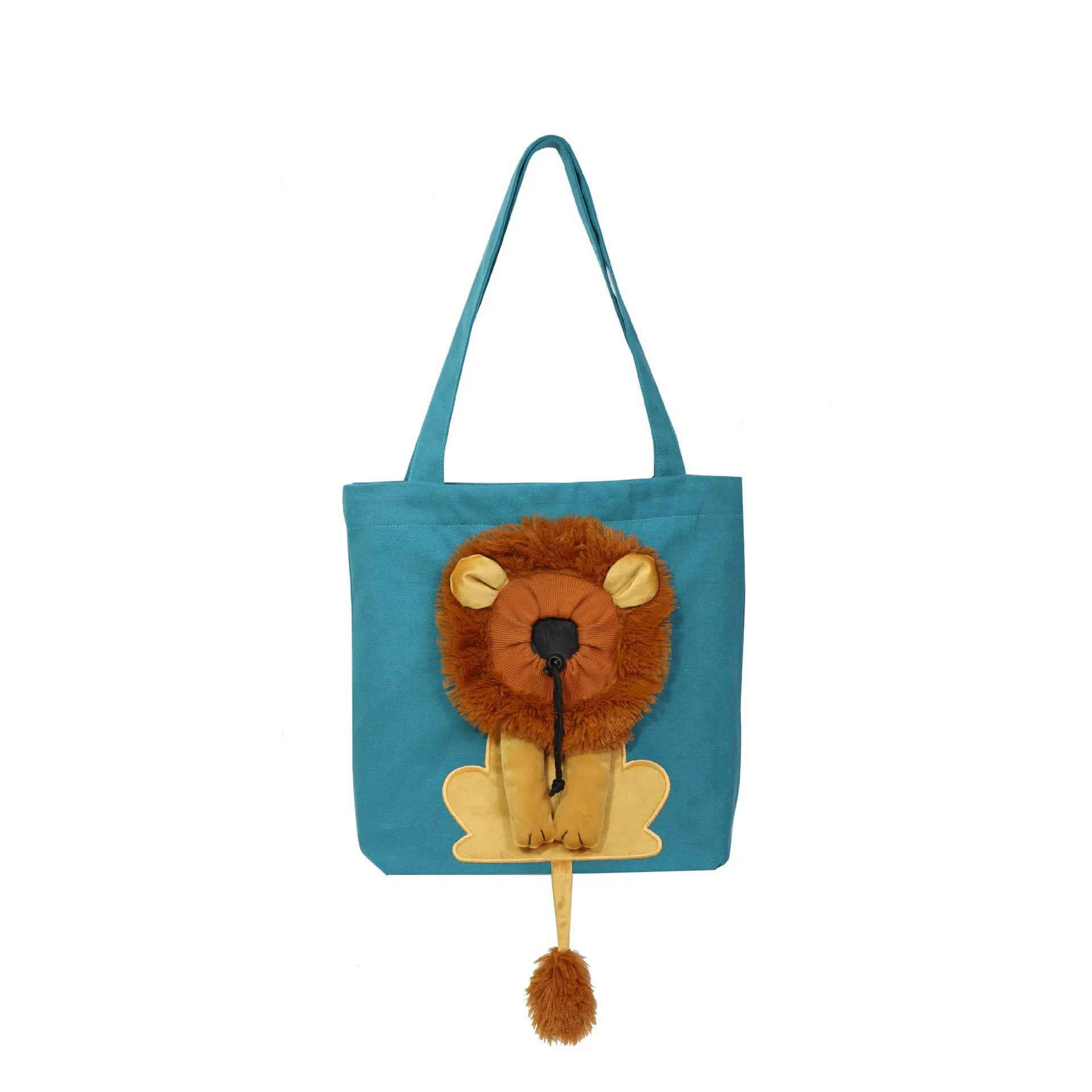 Portable Lion Design Soft Pet Carrier