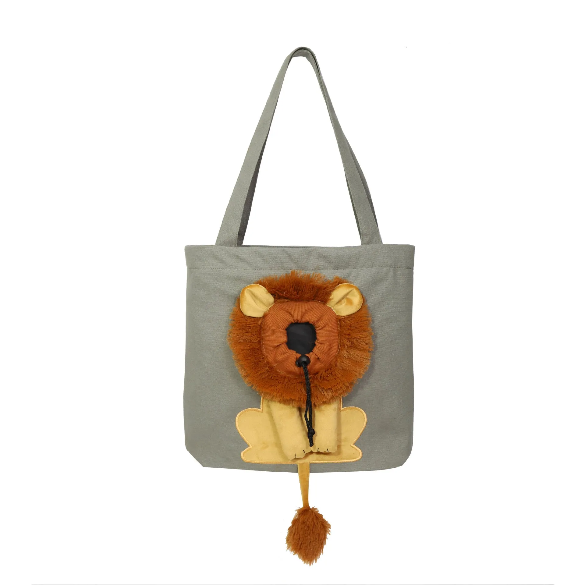 Portable Lion Design Soft Pet Carrier