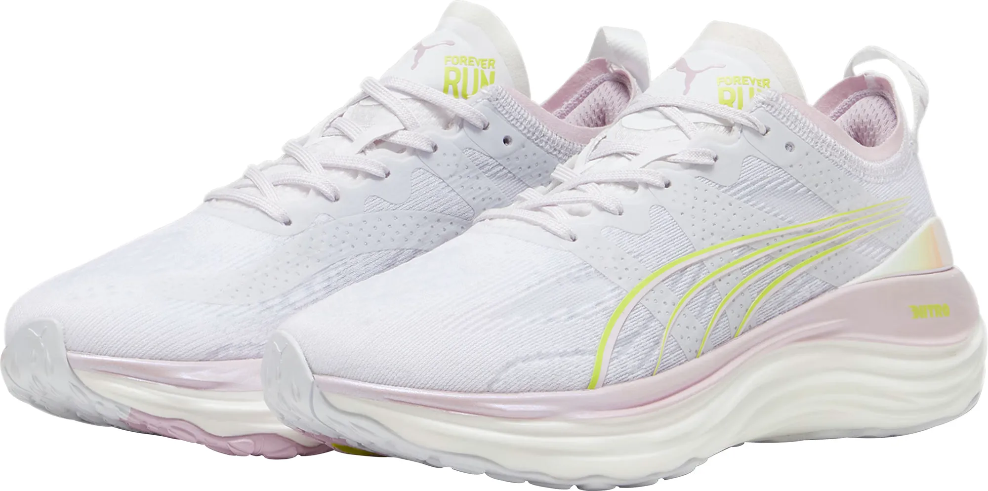 Puma ForeverRun Nitro Womens Running Shoes - White