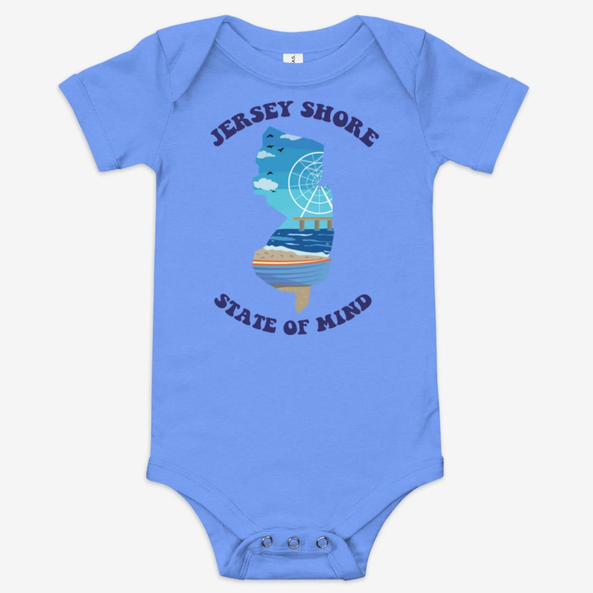 "Jersey Shore State of Mind" Baby Onesie