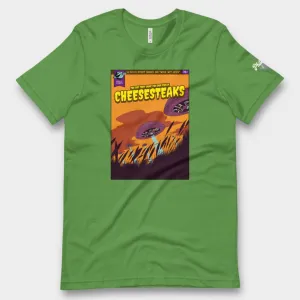 "Philly Comics Alien Cheesesteak Abduction" Tee