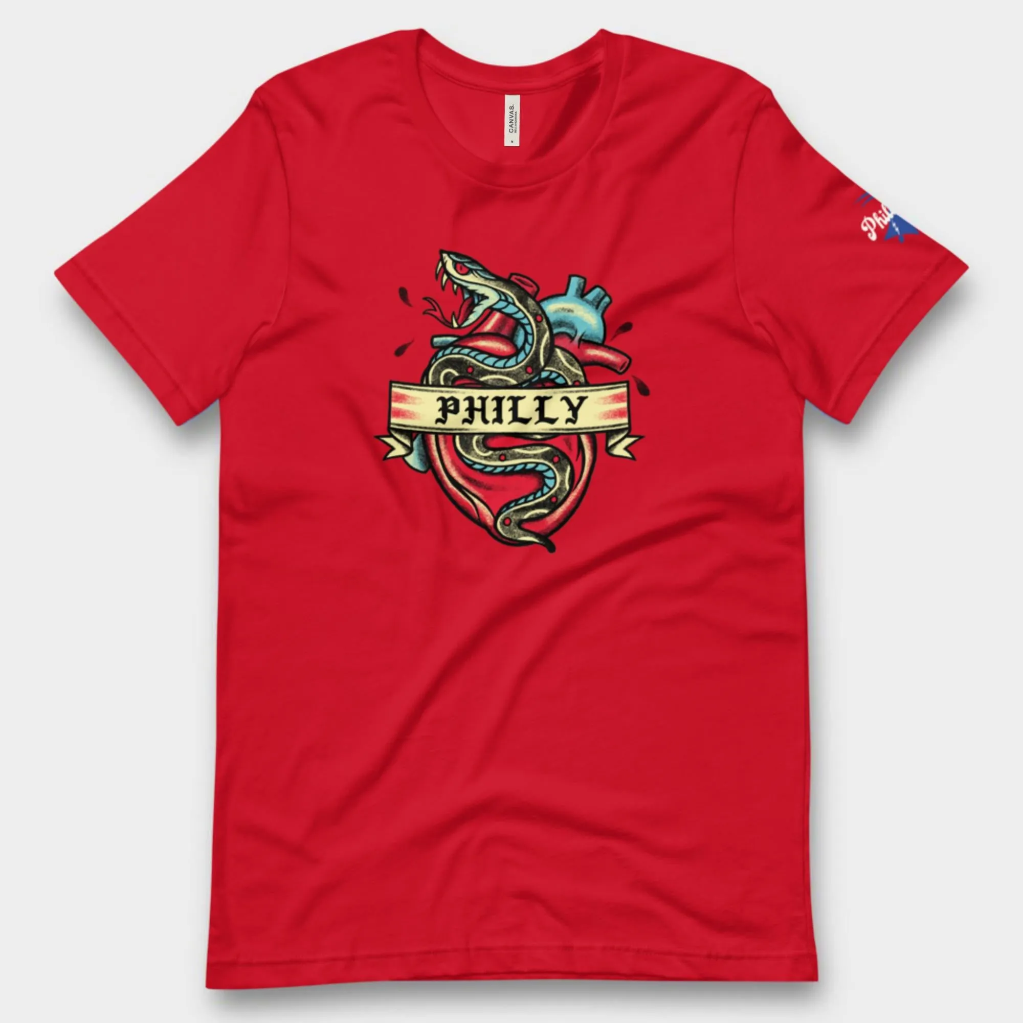 "Philly Snake Tattoo" Tee