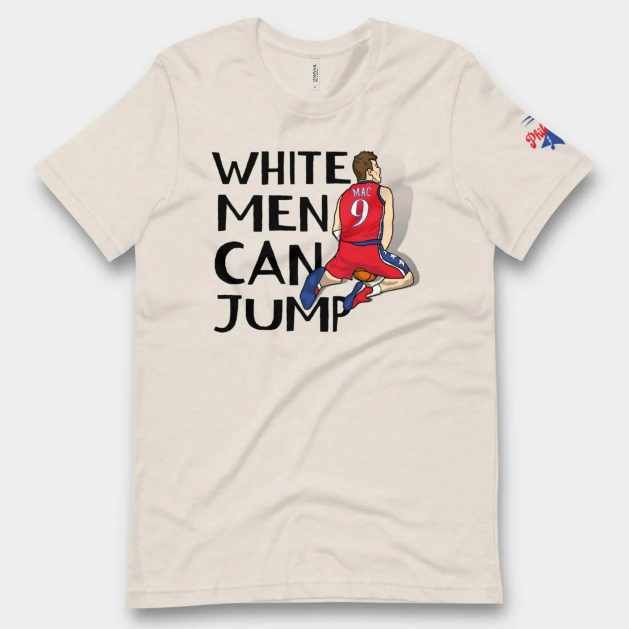 "White Men CAN Jump" Tee