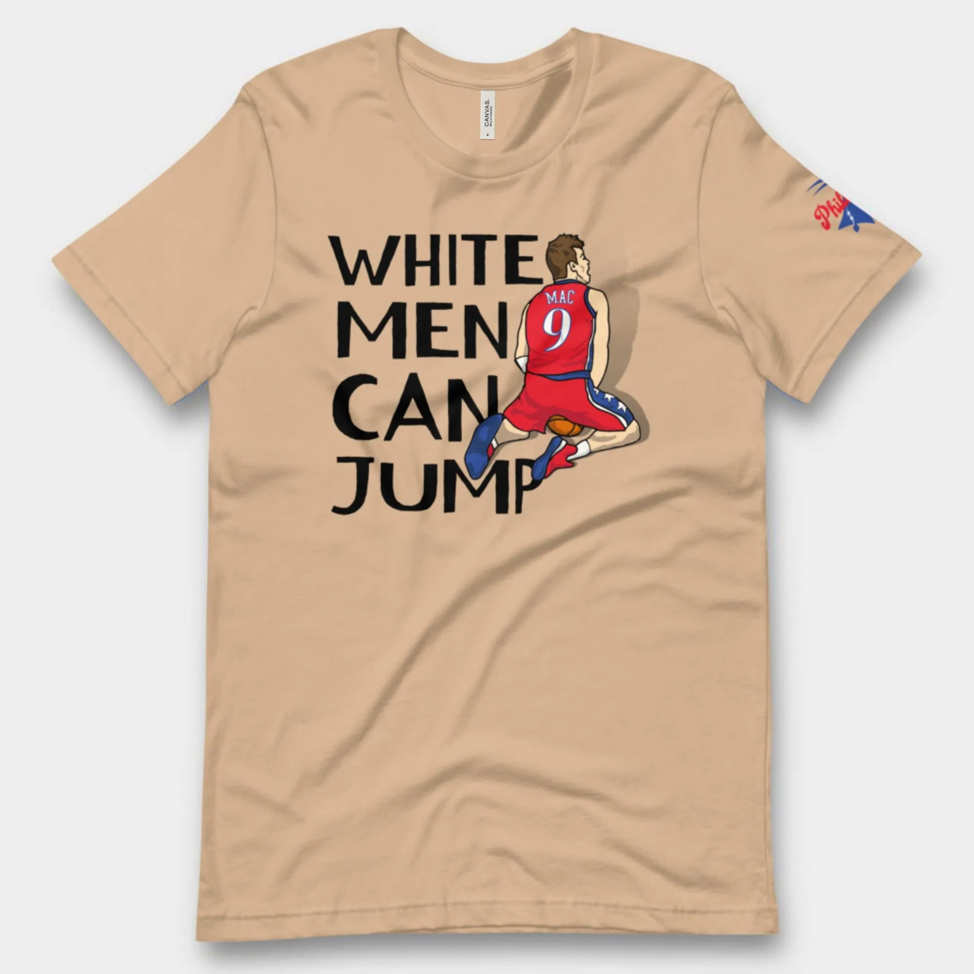 "White Men CAN Jump" Tee