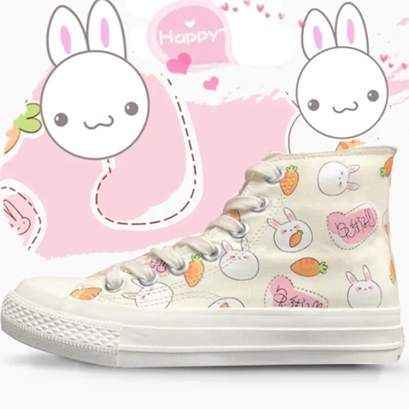 Rabbit Carrot Canvas Shoes AD11037