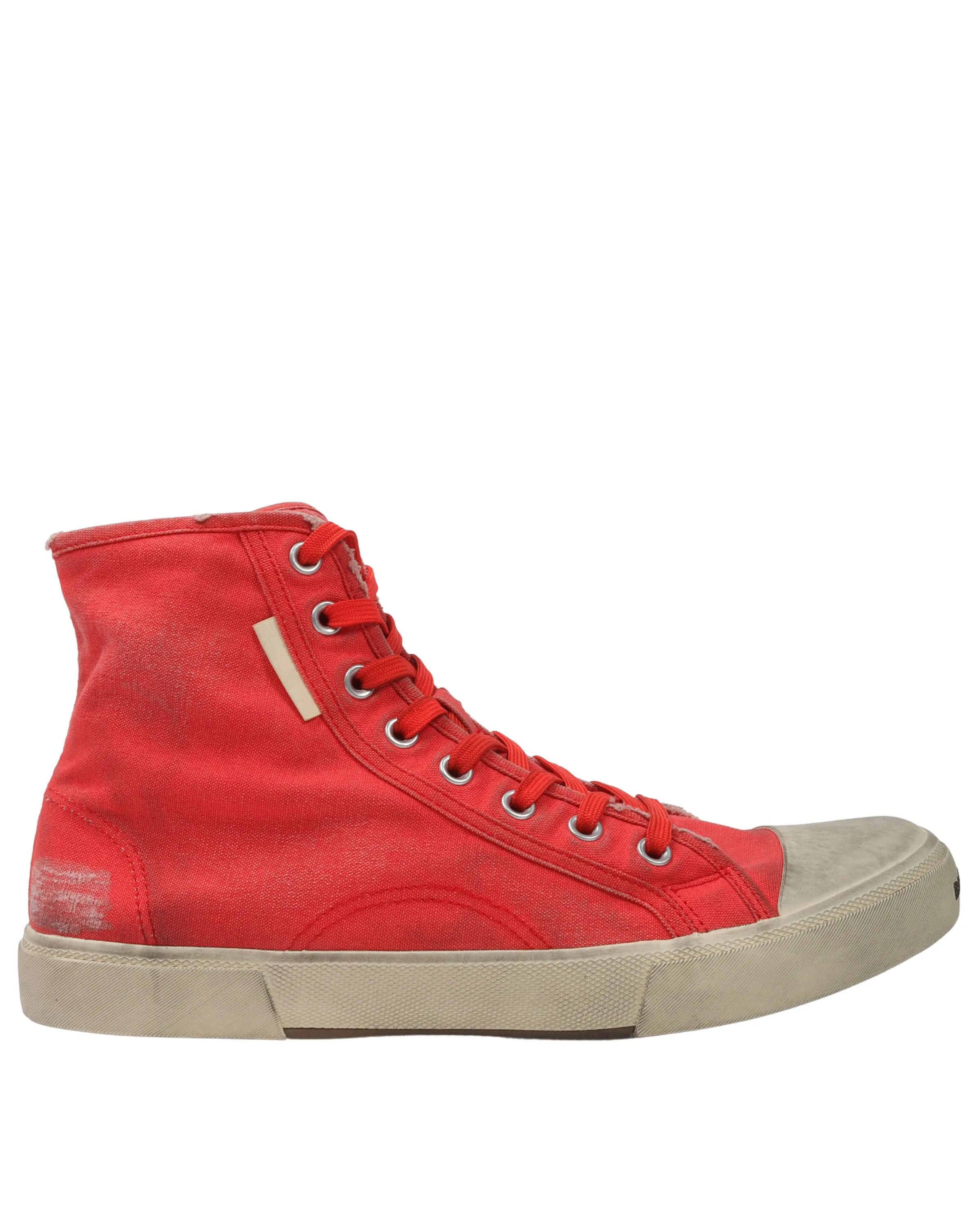 Red Canvas Sneakers