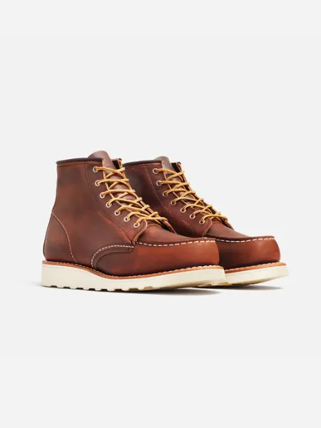 RED WING WOMEN'S CLASSIC 6-INCH SHORT MOC LEATHER BOOT