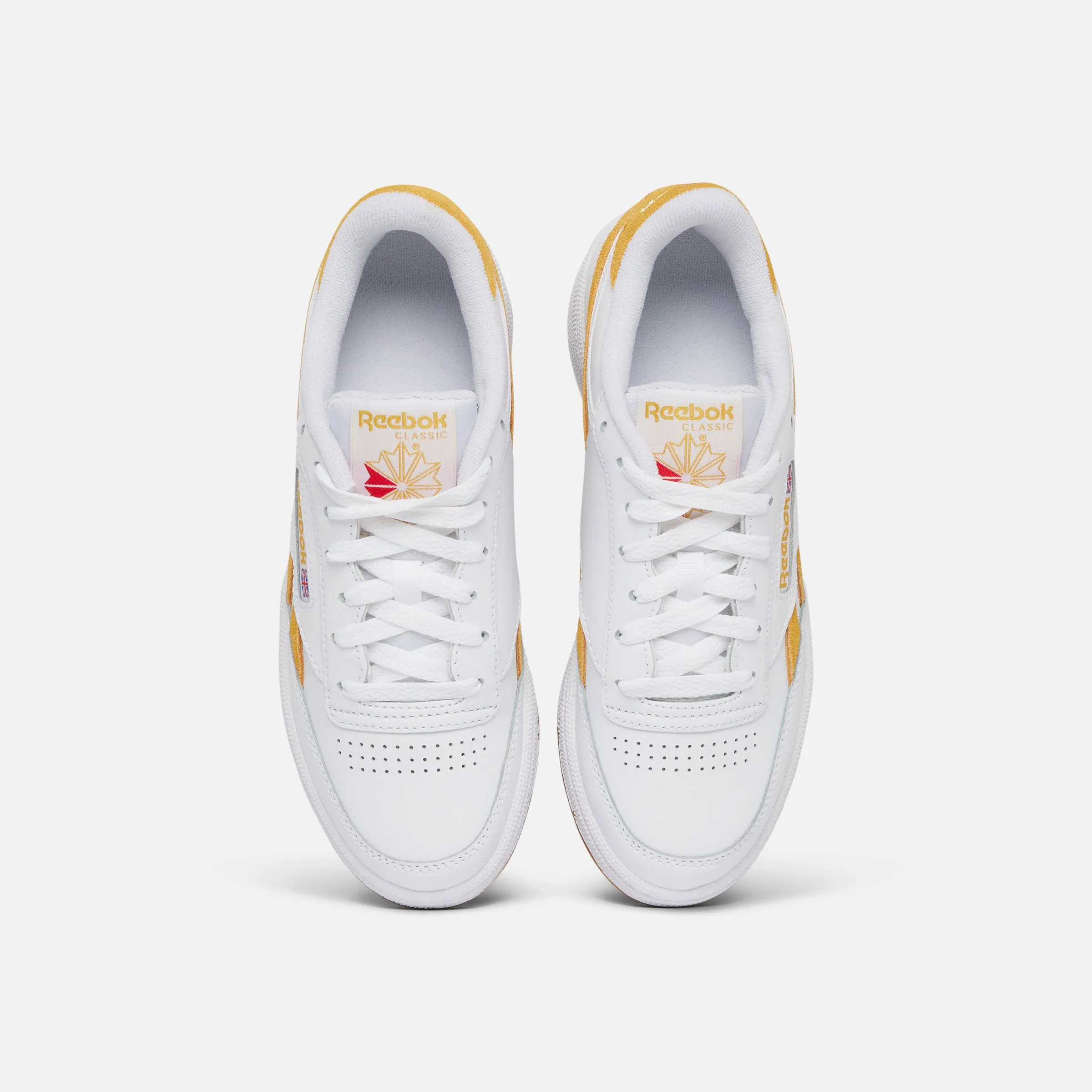 Reebok Club C Revenge White/Retro Gold/Gum