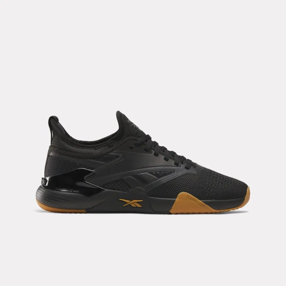 Reebok Footwear Men Nano Court Training Shoes BLACK/GREY6/HERITAGE GOLD