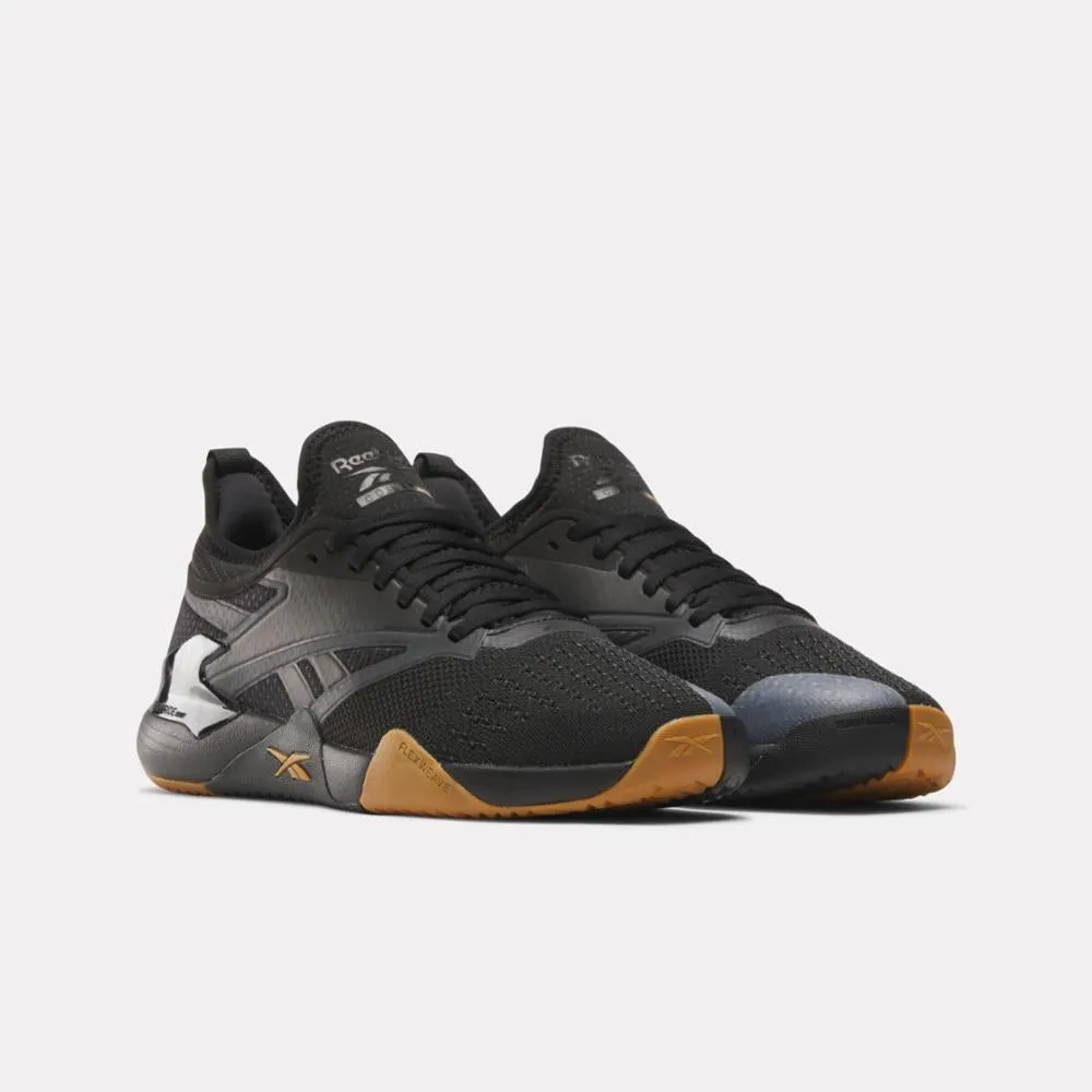 Reebok Footwear Men Nano Court Training Shoes BLACK/GREY6/HERITAGE GOLD