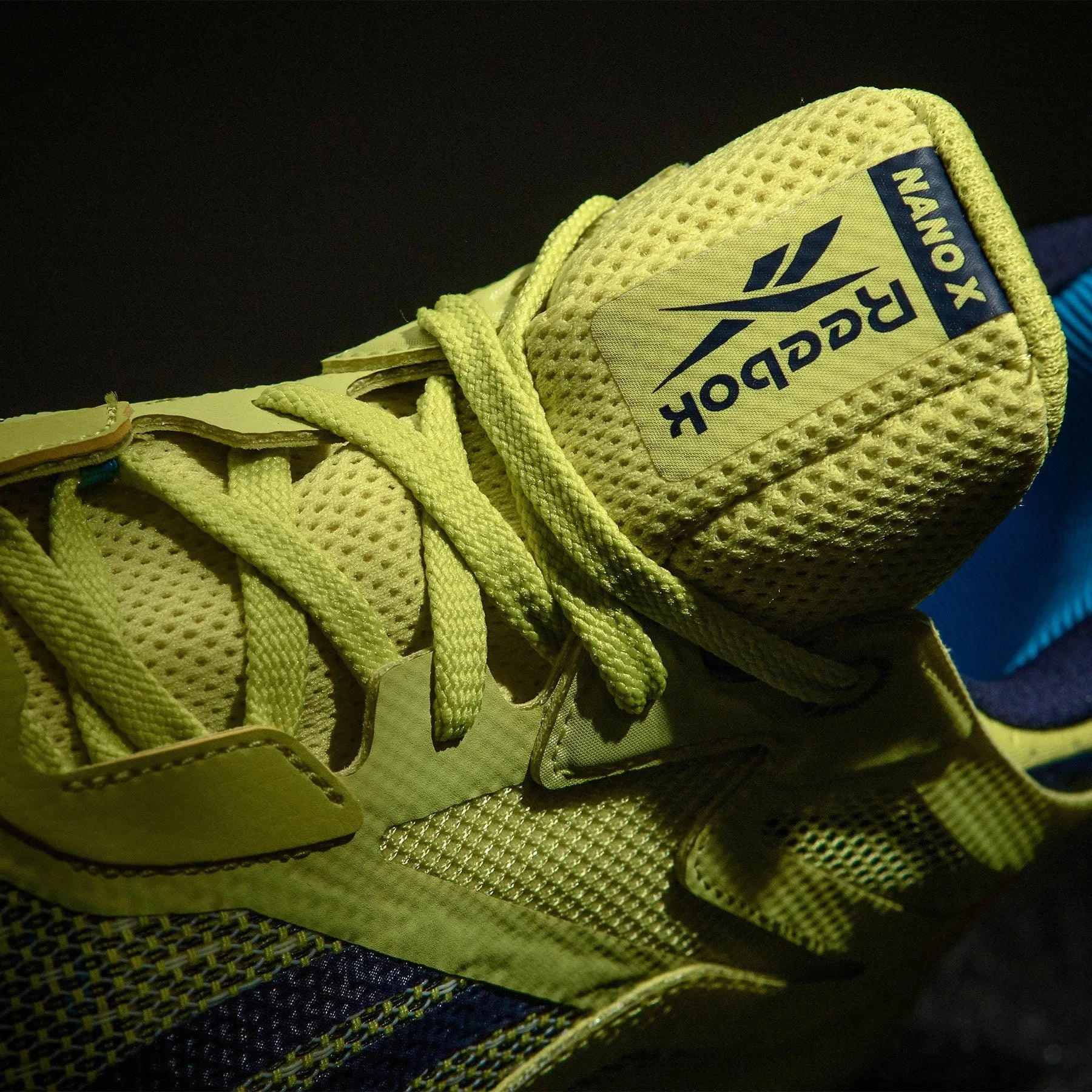 Reebok - Nano X - Men's - Chartreuse/Vector Navy/White