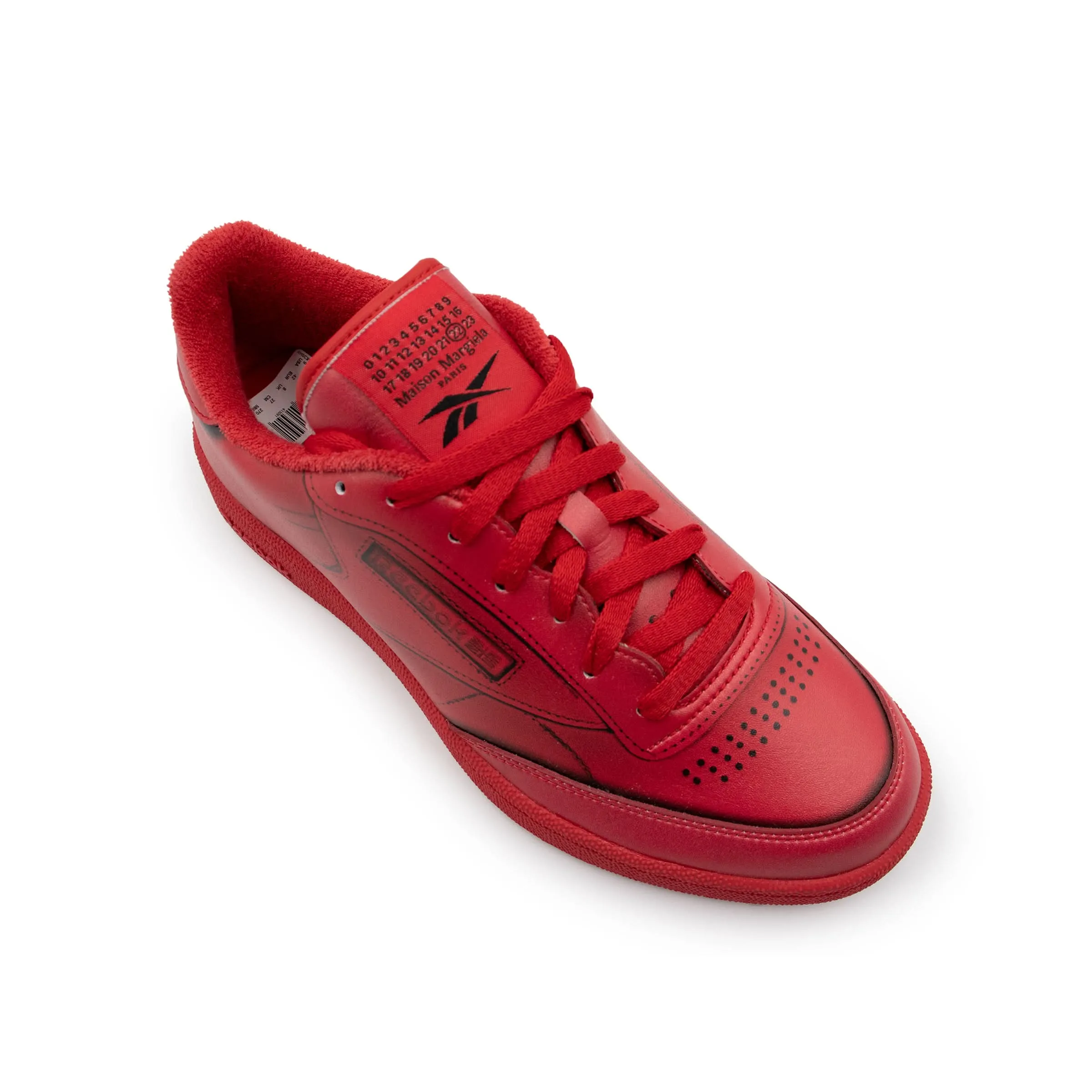 Reebok x Maison Margiela Project 0 CC Tl Sneaker in Red