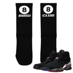 Retro 8 Playoff 8-Ball Pattern Socks