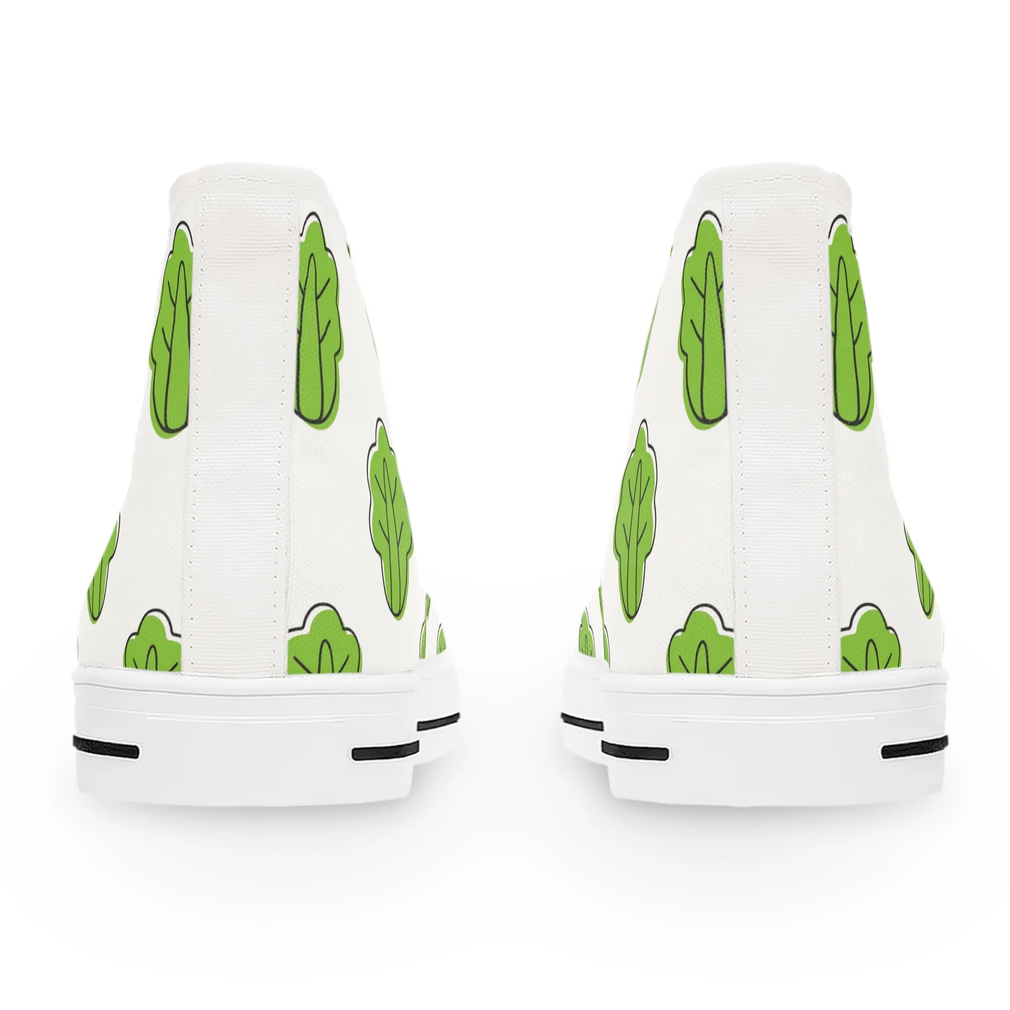 Romaine Lettuce Women's High Top Sneakers