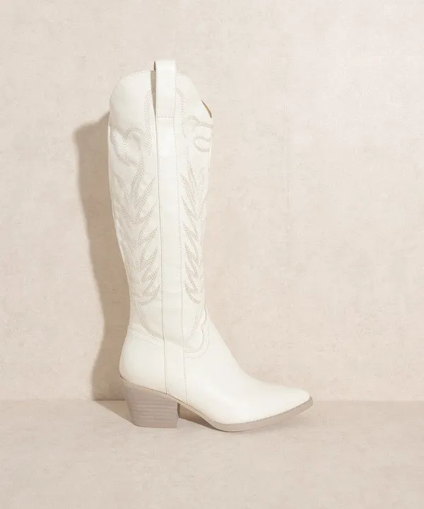 Samara Embroidered Tall Boot