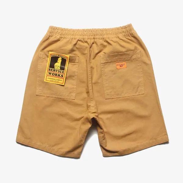 Service Works Classic Canvas Shorts - Tan