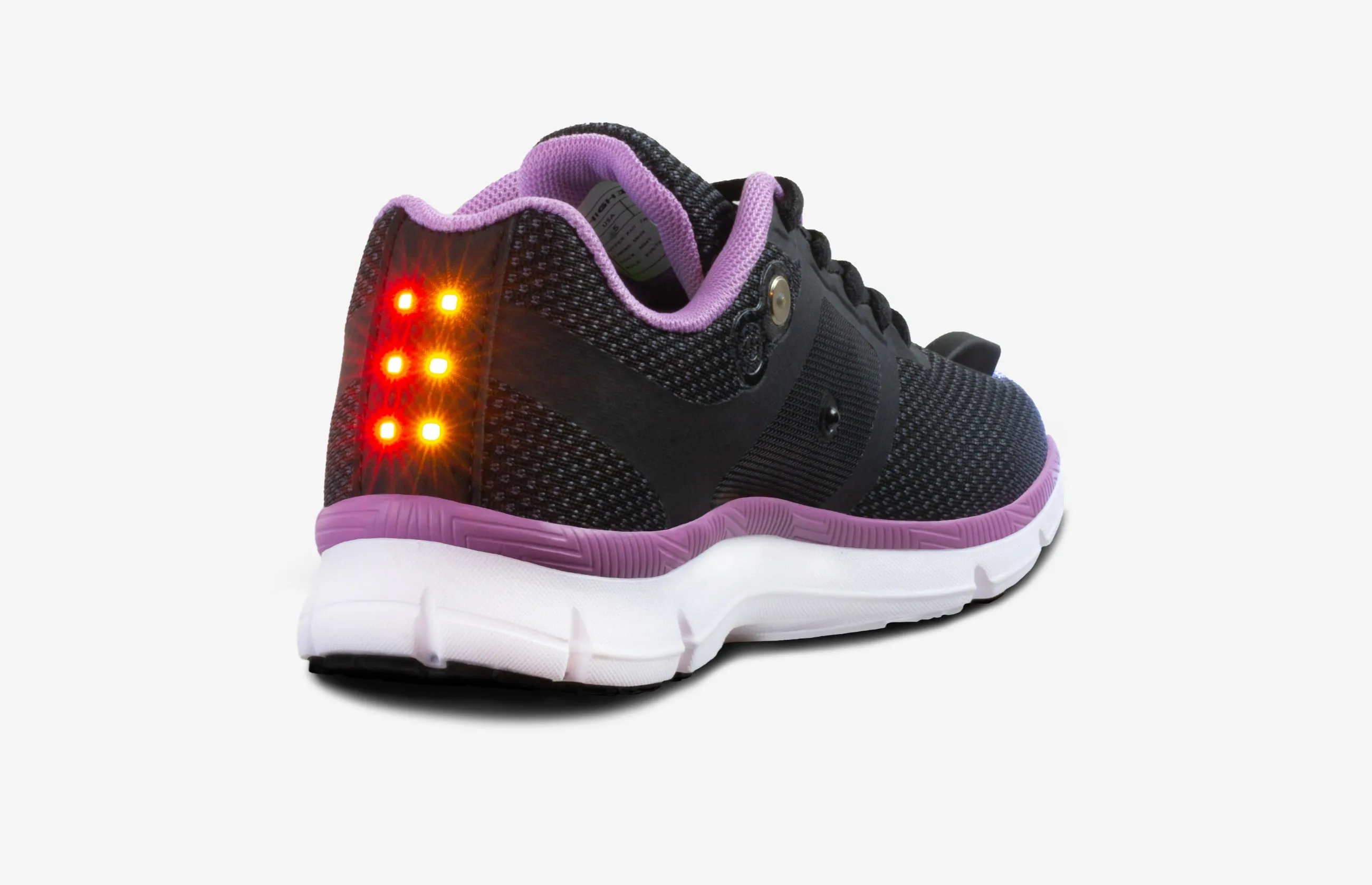 Shoes With Built-in Safety Lights