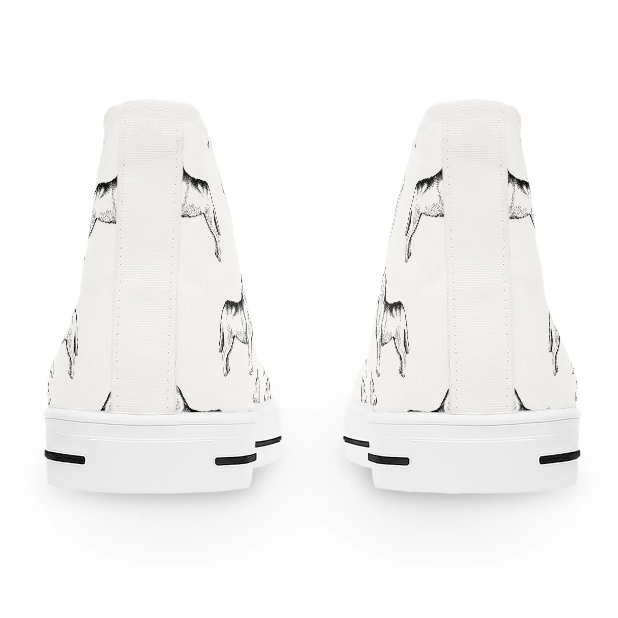 Siberian Husky Women's High Top Sneakers