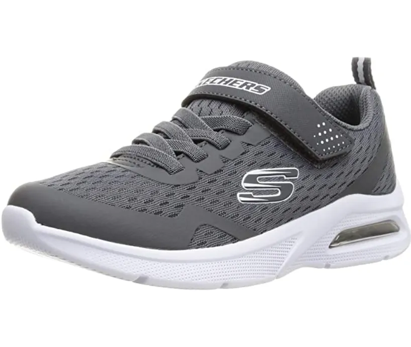 Skechers sneakers da bambino Microspec Max Torvix 403775L/CHAR grigio