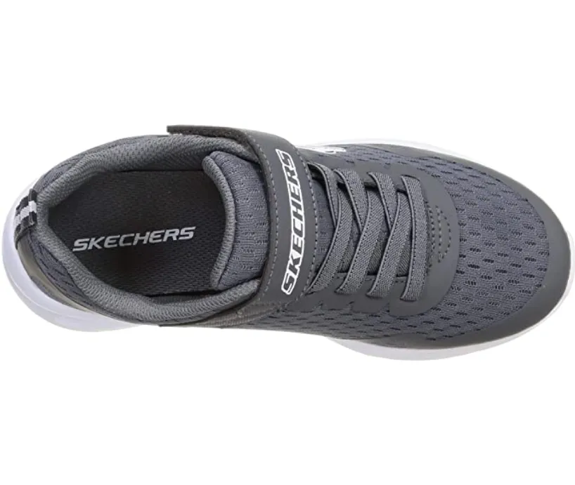 Skechers sneakers da bambino Microspec Max Torvix 403775L/CHAR grigio