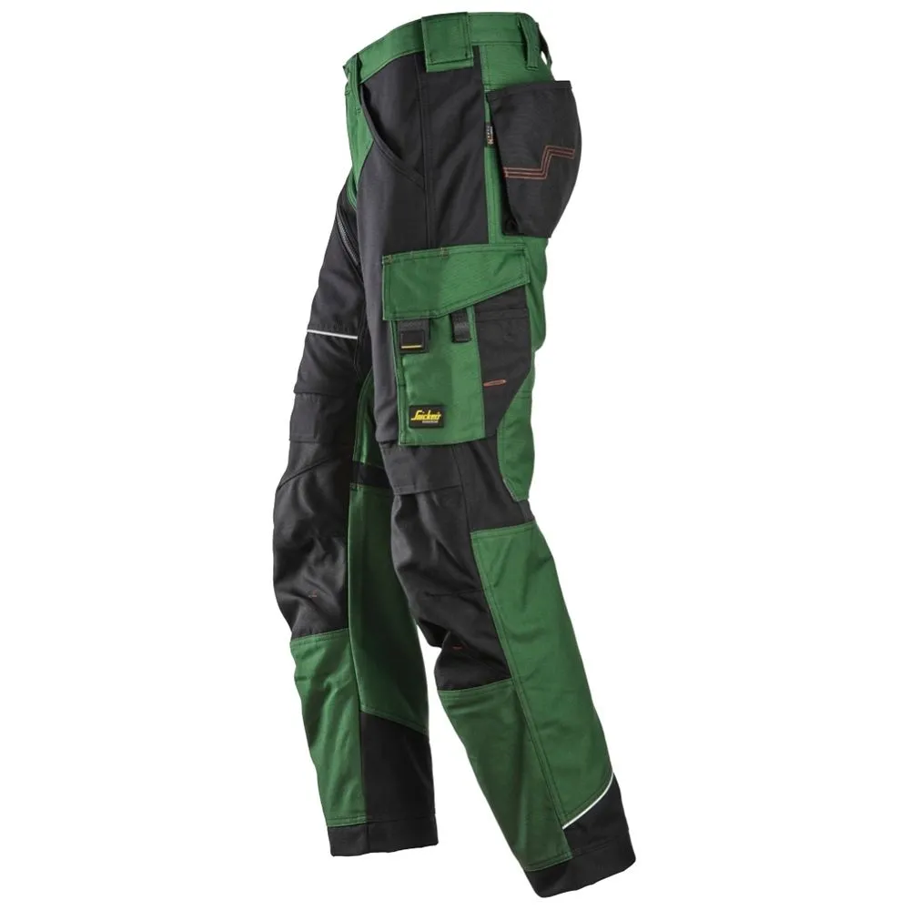 Snickers&#x20;6314&#x20;RuffWork,&#x20;Canvas&#x2B;&#x20;Werkbroek&#x20;-&#x20;Forest&#x20;Green