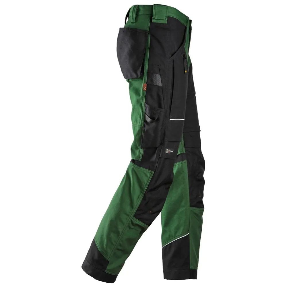 Snickers&#x20;6314&#x20;RuffWork,&#x20;Canvas&#x2B;&#x20;Werkbroek&#x20;-&#x20;Forest&#x20;Green