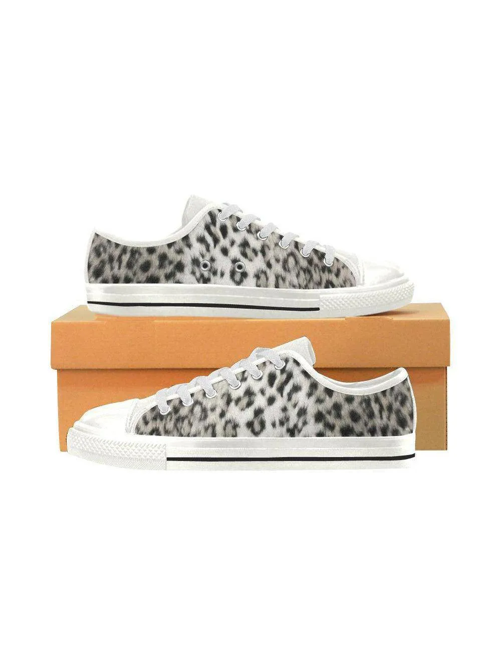 SNOW LEOPARD Retro Style Sneakers