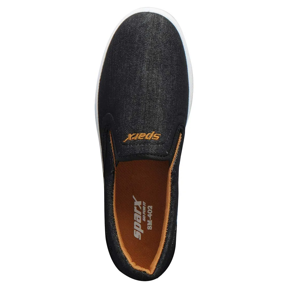 Sparx Men's Black Loafers