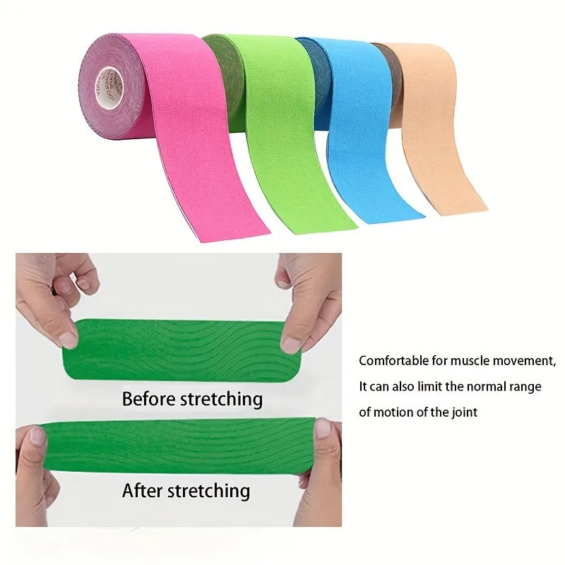 Sports Elastic Muscle Bandage Tape for Knee Support