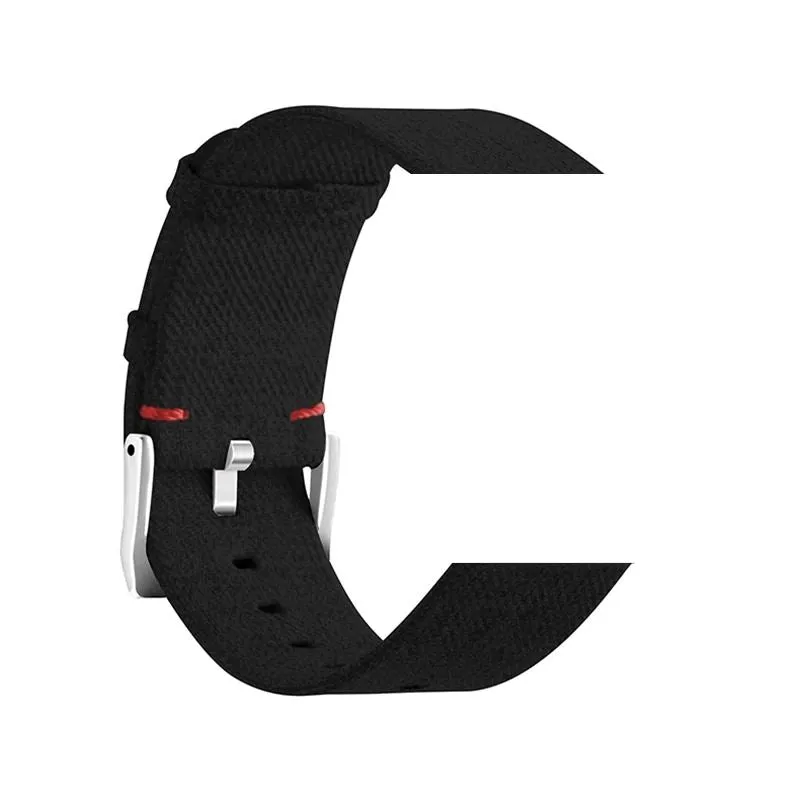 Stylish Canvas Watch Straps Compatible with Misfit Command, Vapor & Vapor 2