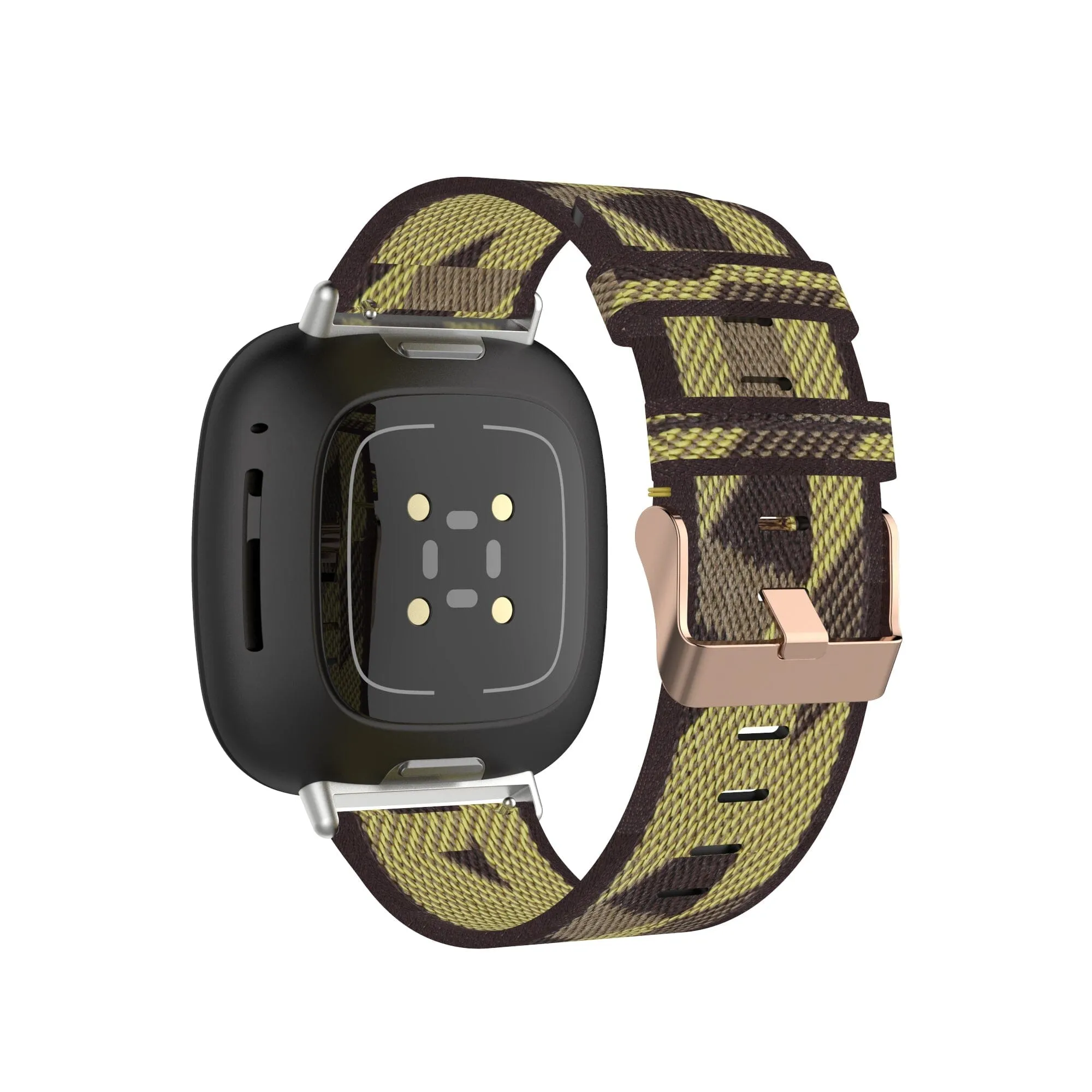 Stylish Canvas Watch Straps Compatible with Misfit Command, Vapor & Vapor 2