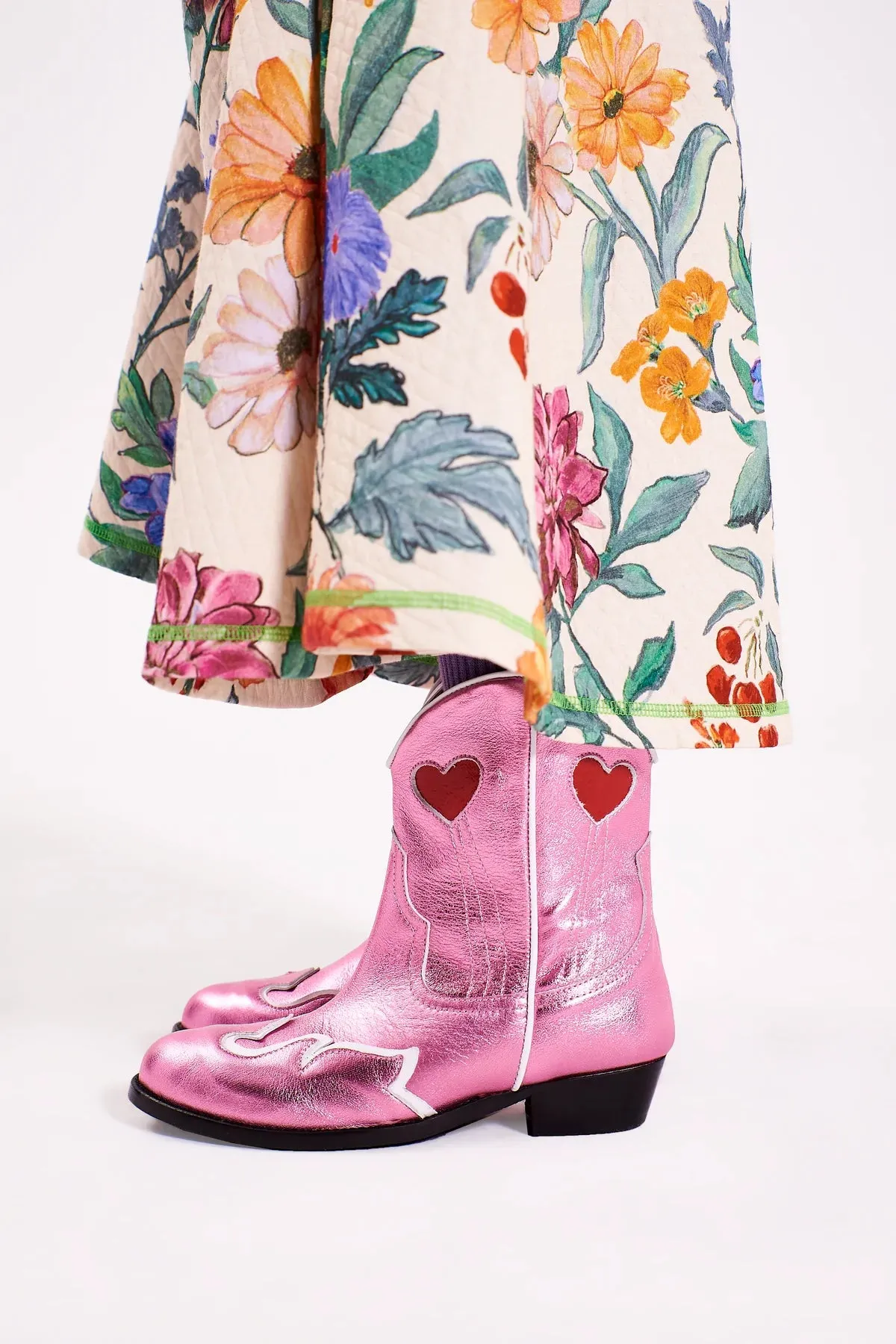 Sweetheart Pink Boots 34(20.5cm)