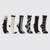 Tasteful Finesse Crew Socks 6 Pack