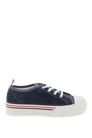 Thom browne tartan sole low-top sneakers