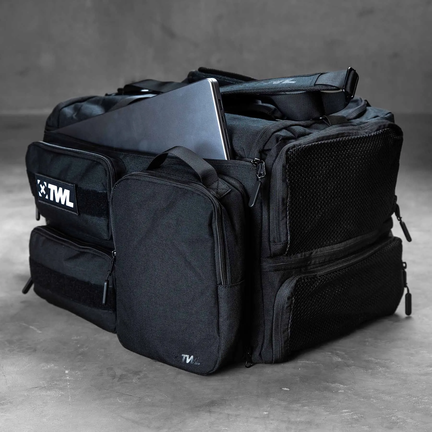 TWL - VANQUISH DUFFLE BAG - BLACK - 50L