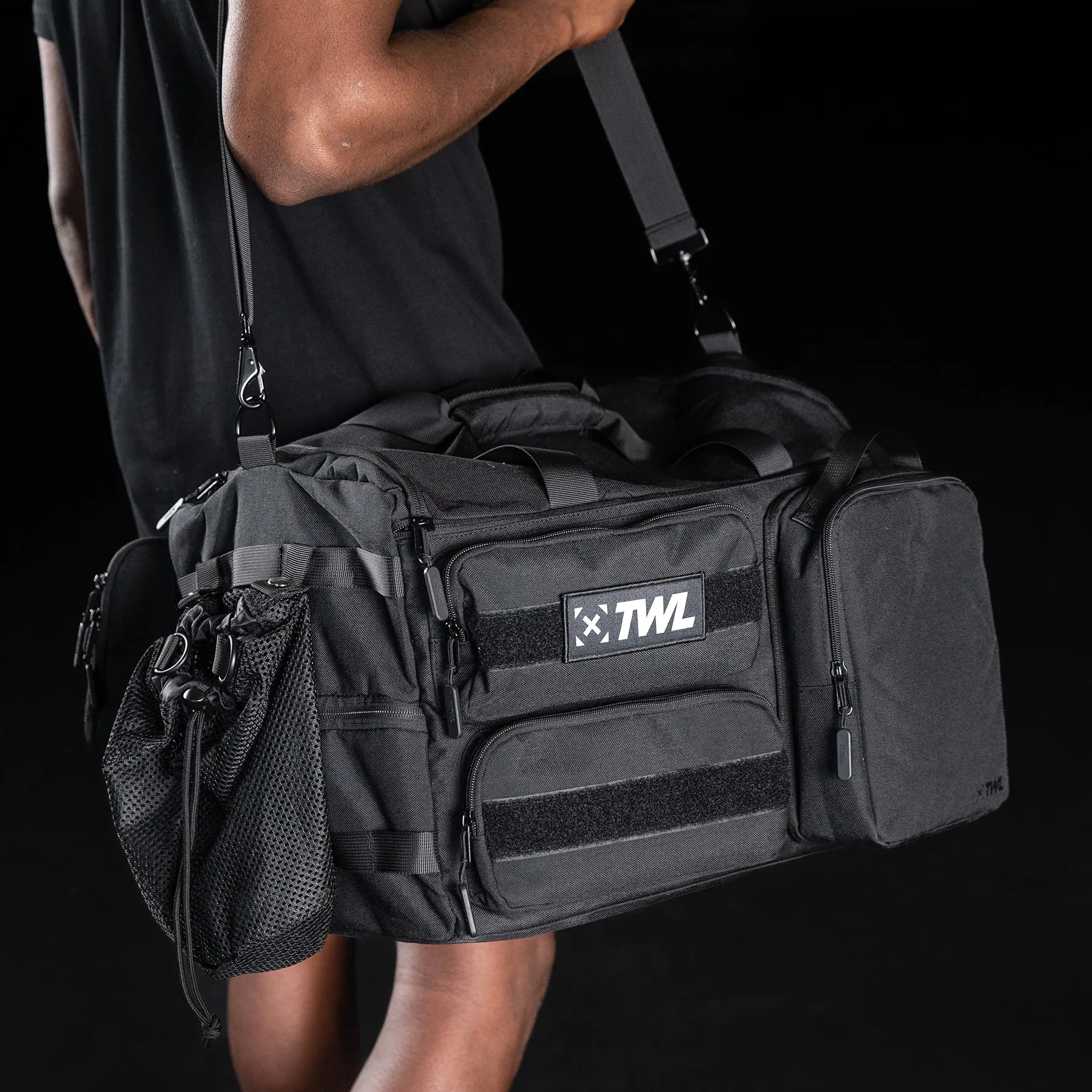 TWL - VANQUISH DUFFLE BAG - BLACK - 50L