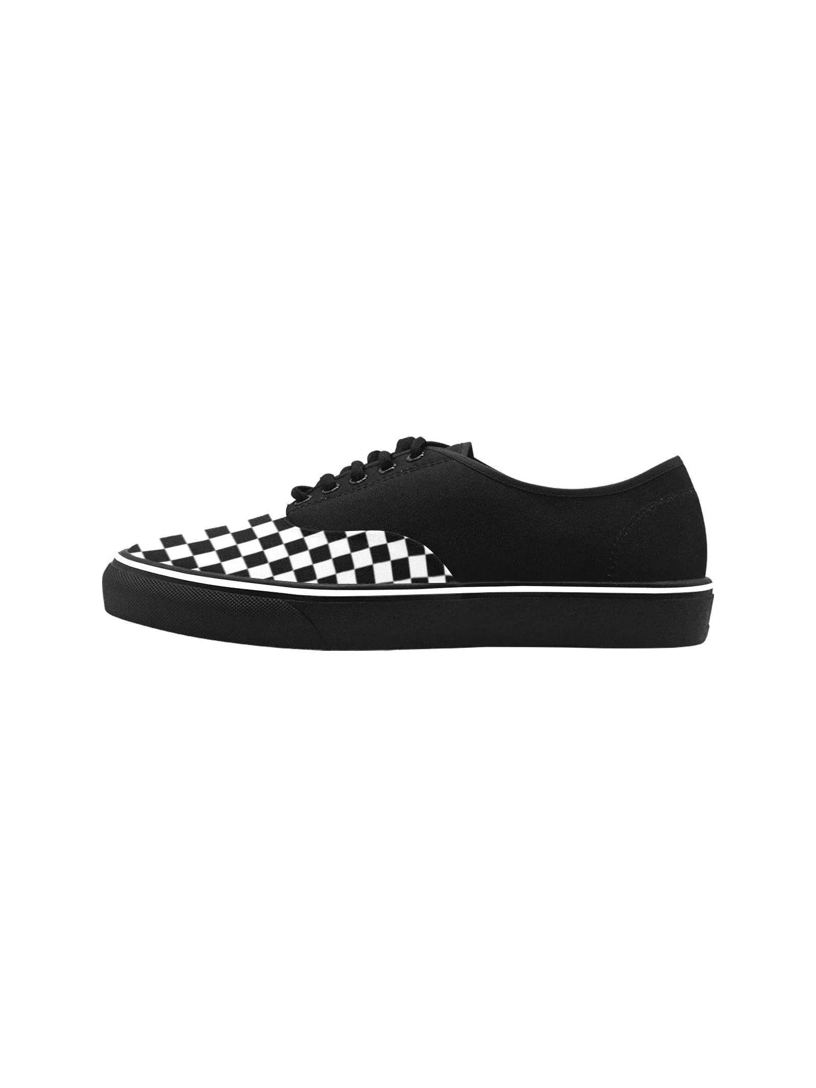 Two Tone Checkers Men's Creeper Sneakers