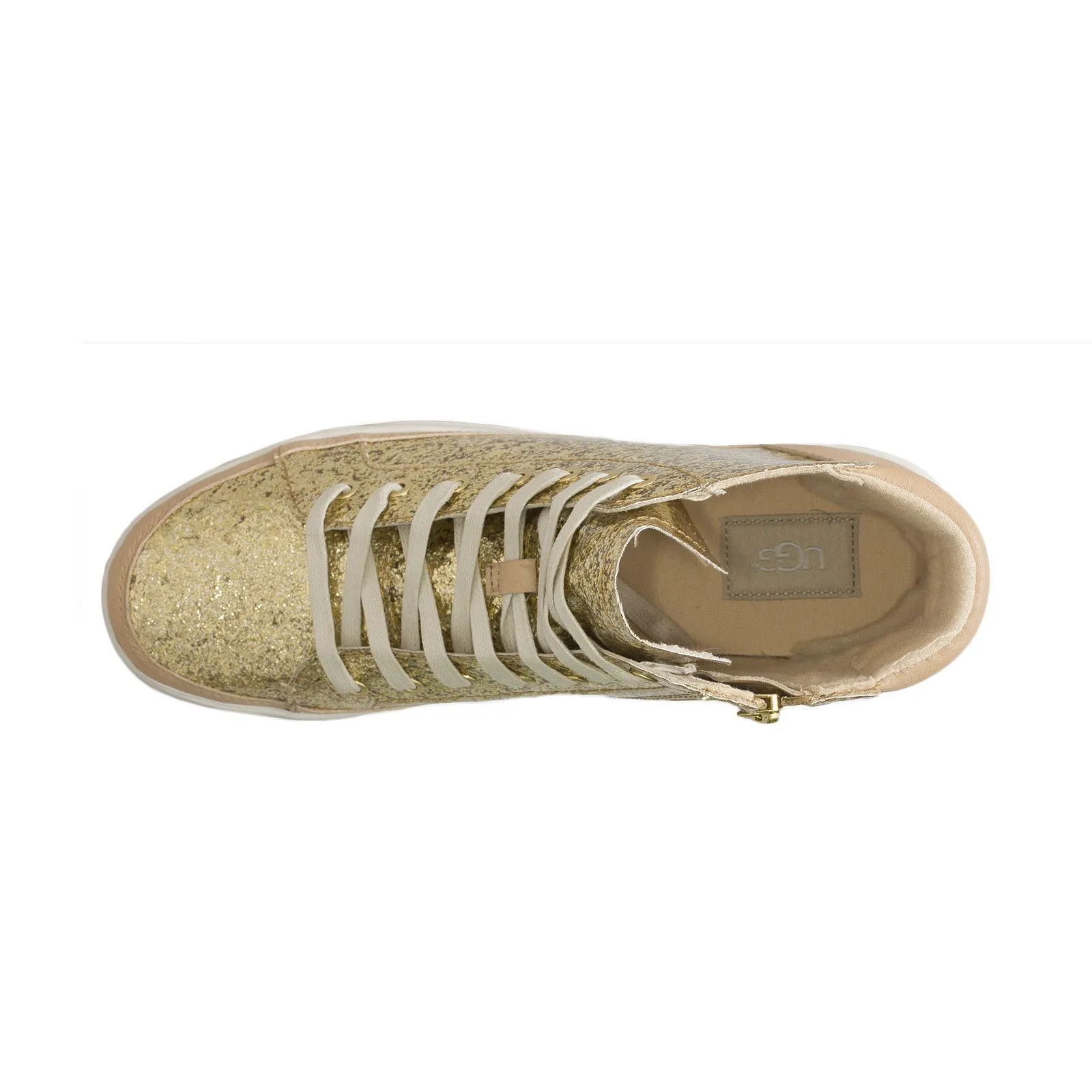 UGG Cradie Glitter Gold Sneakers