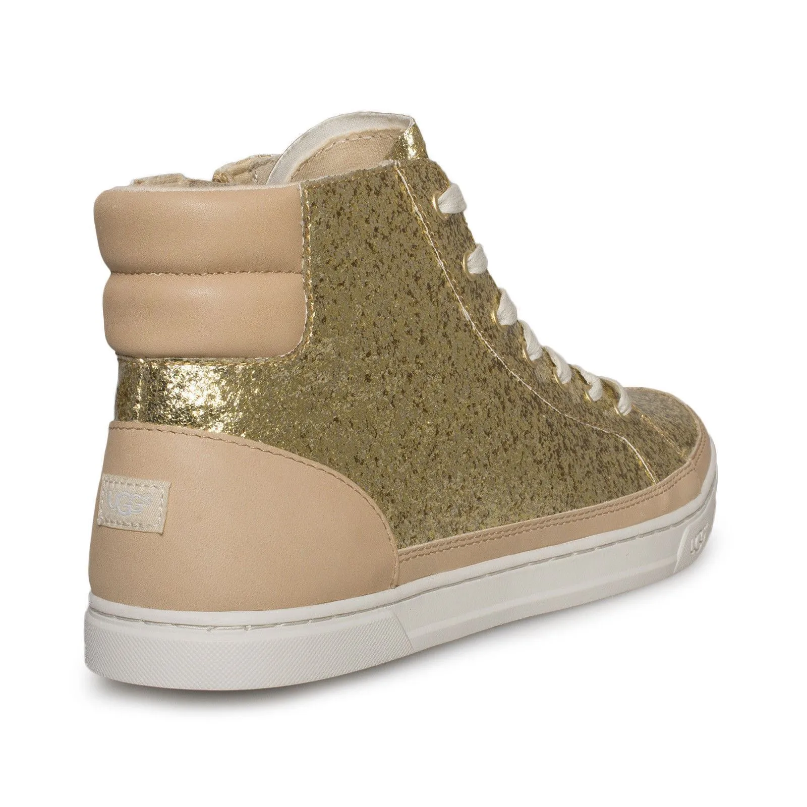 UGG Cradie Glitter Gold Sneakers