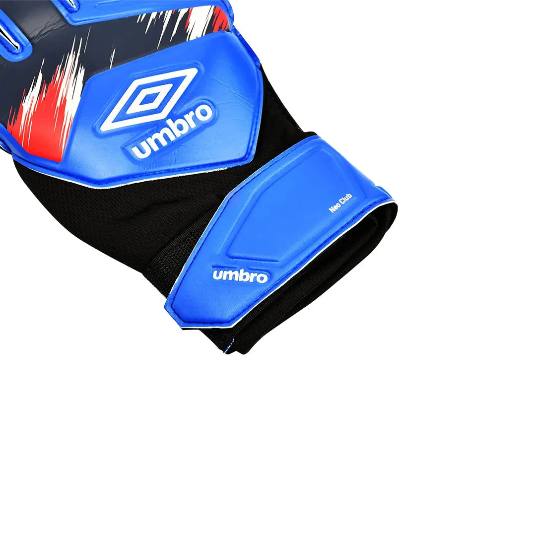 Umbro Neo Precision Goal Keeper Glove 21025U-Hmm Regalblue/White/Vermillion