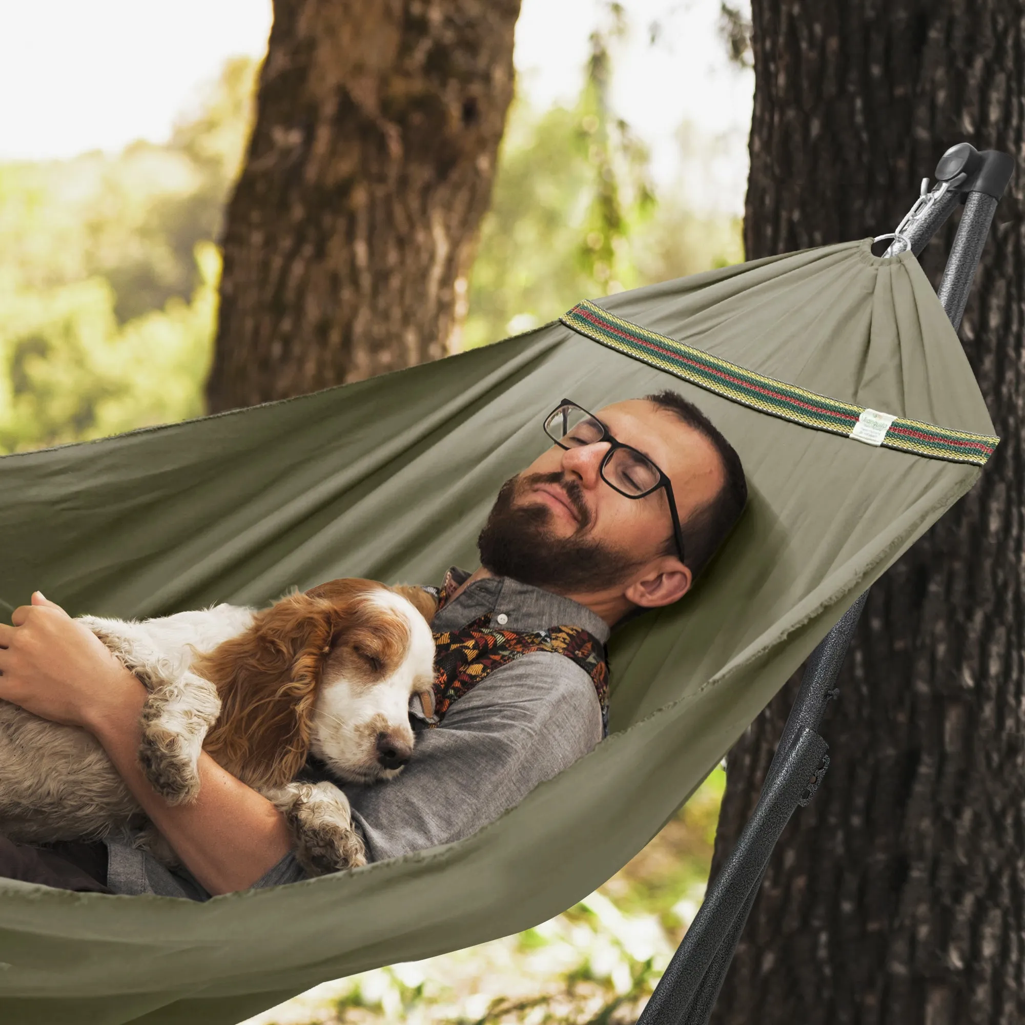 Uniki Canvas Hammock Stand