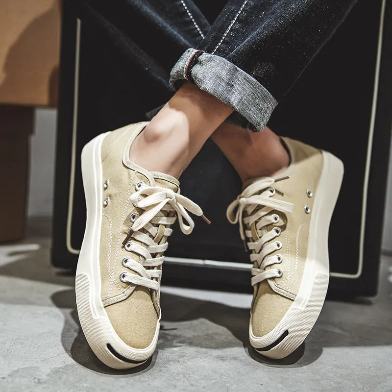 UrbanSoles™ - Canvas Low-Top City Sneakers