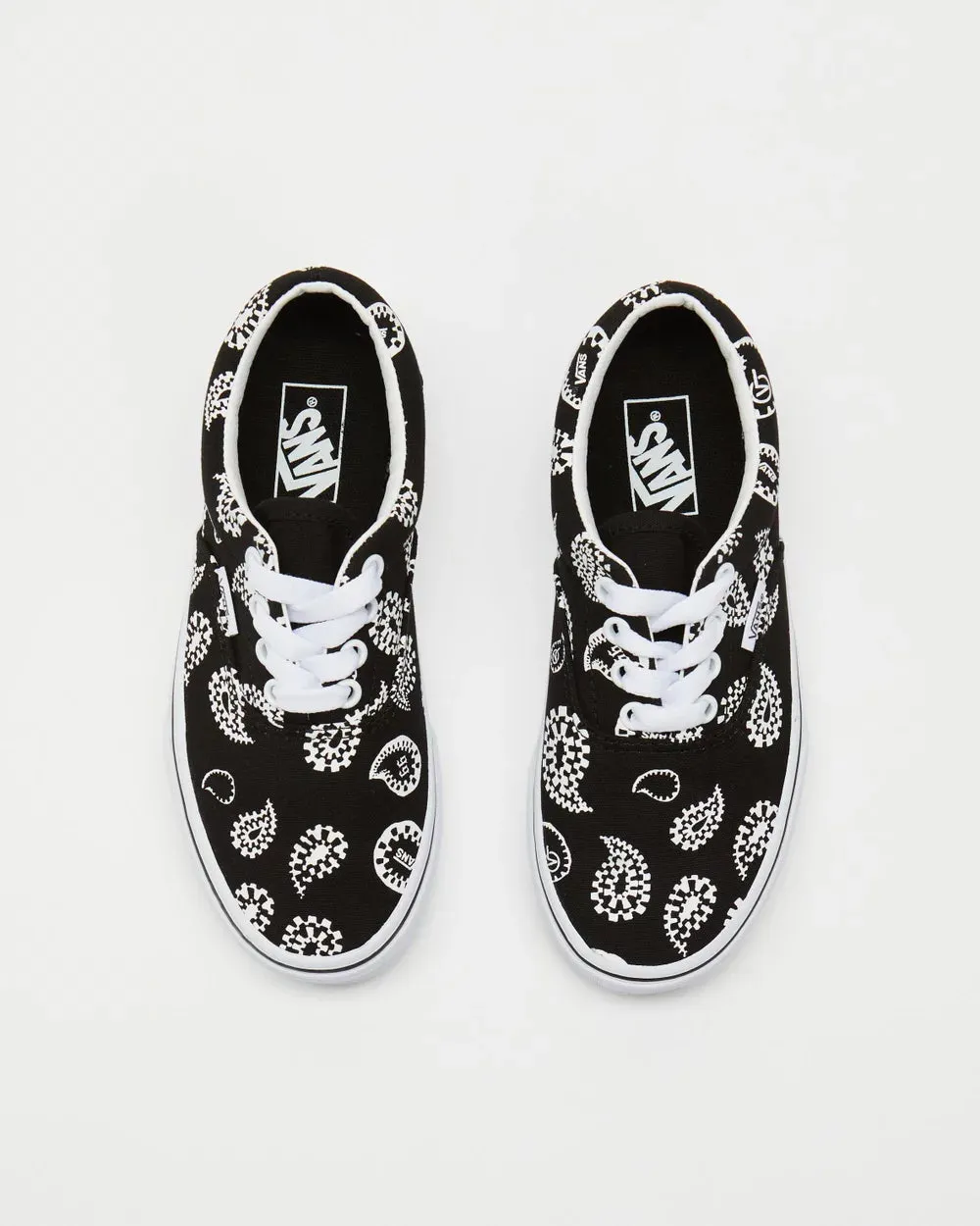 Vans Era Kids Check Paisley Black