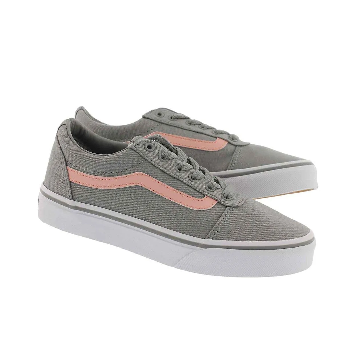 VANS Grey Canvas Ward Sneaker